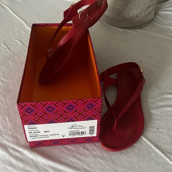Tory Burch ♥️ Minnie travel 8.5 sandal - Picture 2 of 7